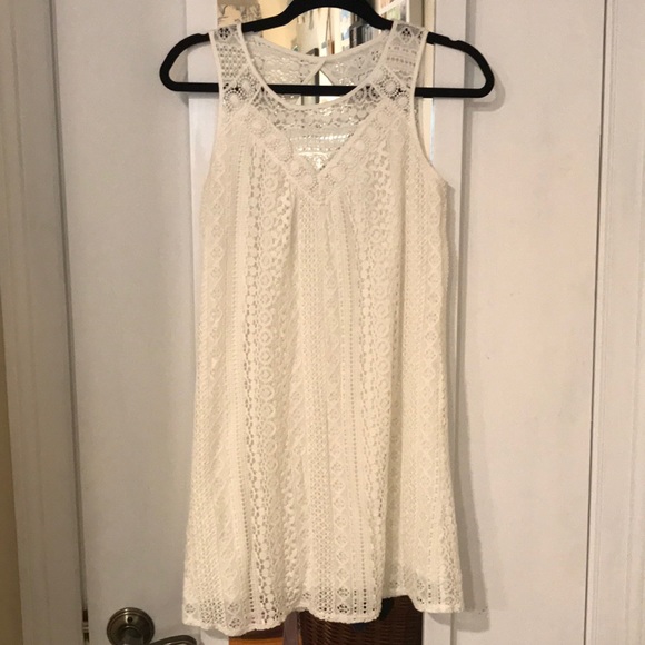 Xhilaration White Lace Sundress Size M - Picture 2 of 2